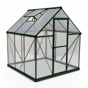 Palram - Canopia Hybrid 6x6 Greenhouse - Green image