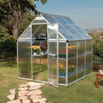 Palram - Canopia Mythos 6x6 Greenhouse - Silver image