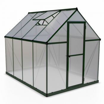 Palram - Canopia Mythos 6x8 Greenhouse - Green image