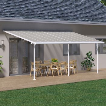 Palram - Canopia Sierra Patio Cover 3m x 6.10m White Clear image