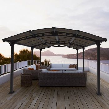 Palram - Canopia Tucson 5000 Garden Gazebo Grey image