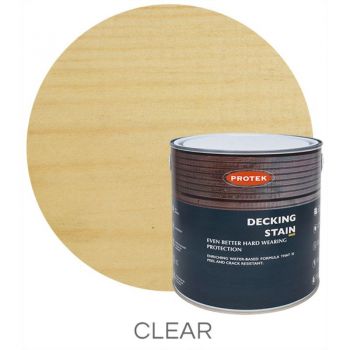 Protek Decking Stain - Clear 2.5 Litre image