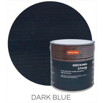 Protek Decking Stain - Dark Blue 2.5 Litre image