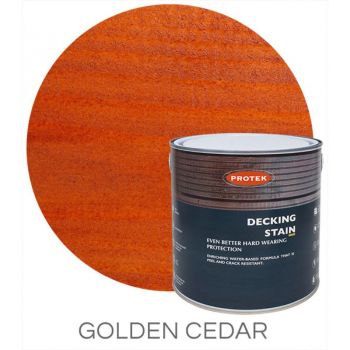 Protek Decking Stain - Golden Cedar 2.5 Litre image