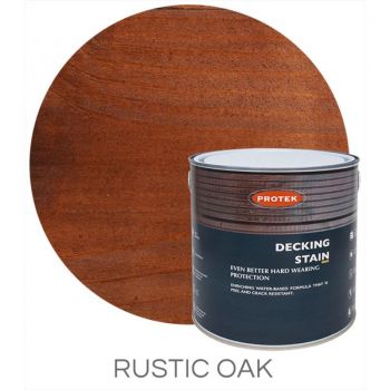 Protek Decking Stain - Rustic Oak 2.5 Litre image