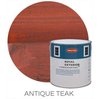 Protek Royal Exterior Wood Stain - Antique Teak 2.5 Litre image