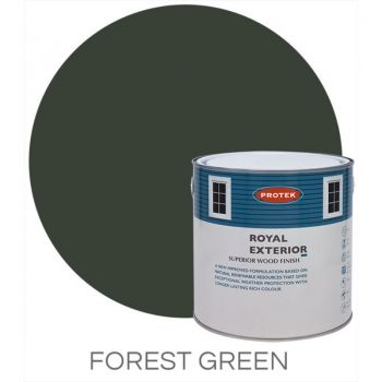 Protek Royal Exterior Wood Stain - Forest Green 2.5 Litre image