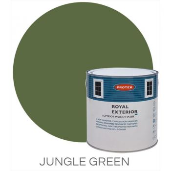 Protek Royal Exterior Wood Stain - Jungle Green 1 Litre image