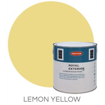 Protek Royal Exterior Wood Stain - Lemon Yellow 2.5 Litre image