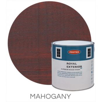 Protek Royal Exterior Wood Stain - Mahogany 1 Litre image