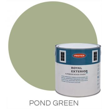 Protek Royal Exterior Wood Stain - Pond Green 1 Litre image