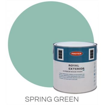 Protek Royal Exterior Wood Stain - Spring Green 1 Litre image