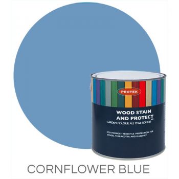 Protek Wood Stain & Protector - Cornflower 1 Litre image