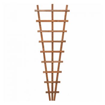 Rowlinson Heavy Duty Fan Trellis Dip Treated 6ft x 2ft image