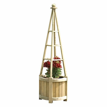 Rowlinson Marberry Obelisk Planter image