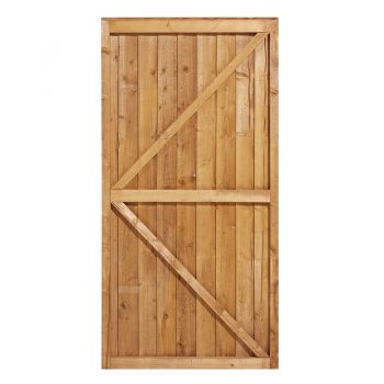 Rowlinson Vertical Board Gate Dip Treated 6ft x 3ft image