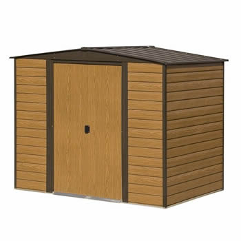 Rowlinson Woodvale Metal Apex Shed 8x6 image