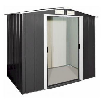 Sapphire Apex 6x4 Anthracite Metal shed image