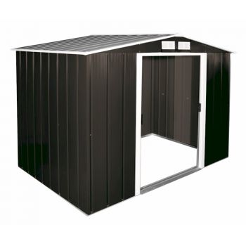 Sapphire Apex 8x8 Anthracite Metal shed image