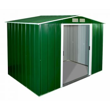 Sapphire Apex 8x8 Green Metal shed image