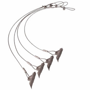 Shelterlogic 4 Piece Easy Hook Earth Anchor Kit image