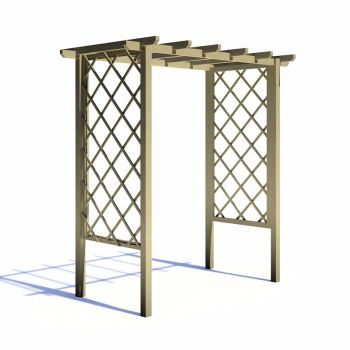 Shire Arch Trellis Pergola 6x3 image