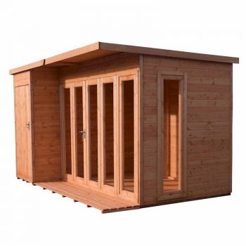 Shire Aster Summerhouse 12x8 (Left) image