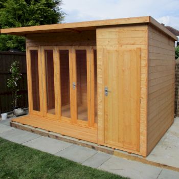 Shire Aster Summerhouse 12x8 (Right) image