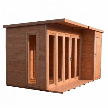 Shire Aster Summerhouse 12x8 (Right) image