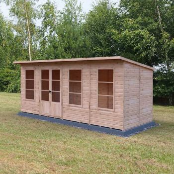 Shire Dahlia 16x6 Pent Summerhouse image
