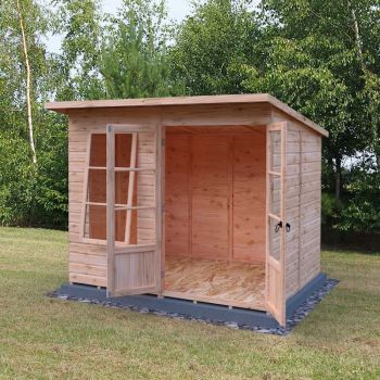 Shire Dahlia 8x6 Pent Summerhouse image