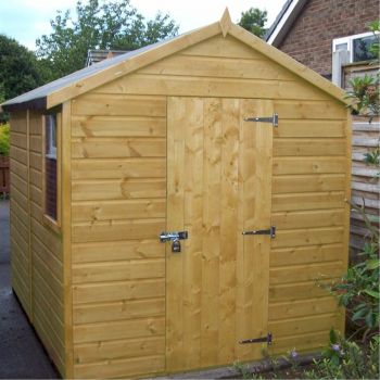 Shire Durham Pressure Treated Shed 8x6 image