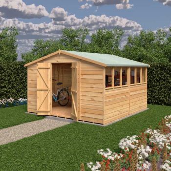 Shire Corner Shed 8x8 - One Garden