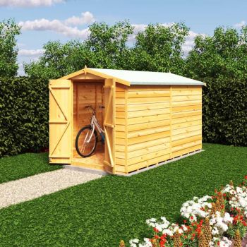 Shire Overlap Garden Shed 10x6 No Windows image