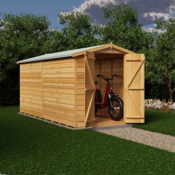 Shire Overlap Garden Shed 12x6 No Windows image