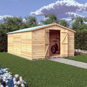 Shire Overlap Garden Shed 15x10 No Windows image