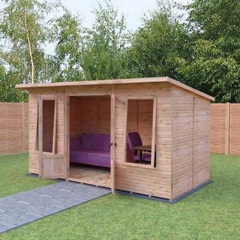 Shire Peony 12x6 Pent Summerhouse image