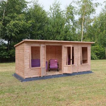 Shire Peony 16x6 Pent Summerhouse image