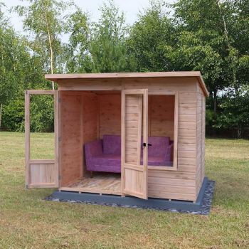 Shire Peony 8x6 Pent Summerhouse image