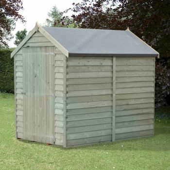 Shire Pressure Treated Value Overlap Apex Shed 6x4 image