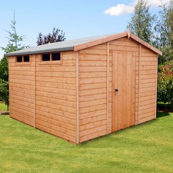 Shire Security Apex Shed 10x10 image