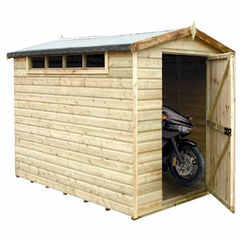 Shire Security Apex Shed 8x6 image