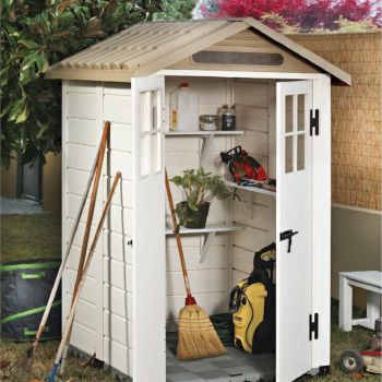 Shire Tuscany EVO 120 Double Door Plastic Shed image