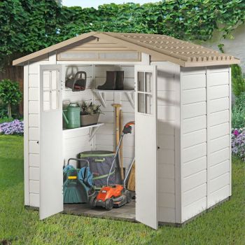 Shire Tuscany EVO 200 Double Door Plastic Shed image