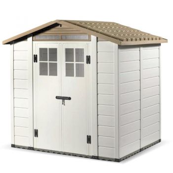 Shire Tuscany EVO 200 Double Door Plastic Shed image