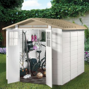 Shire Tuscany EVO 240 Double Door Plastic Shed image