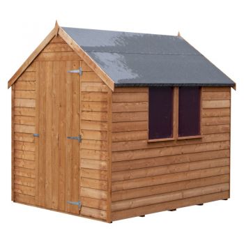 Shire Value Overlap Apex Shed 7x5 with Window image