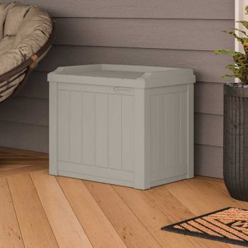 Suncast Florida 83L Storage Box - Light Taupe image