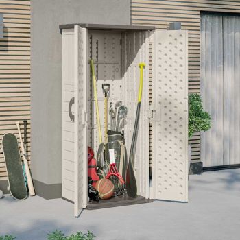 Suncast Mannington Storage Cabinet - Vanilla image