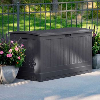 Suncast Montana 757L Storage Box - Peppercorn Grey image